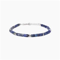 Bracciale Mabina Uomo in Argento Lapislazzulo 534152